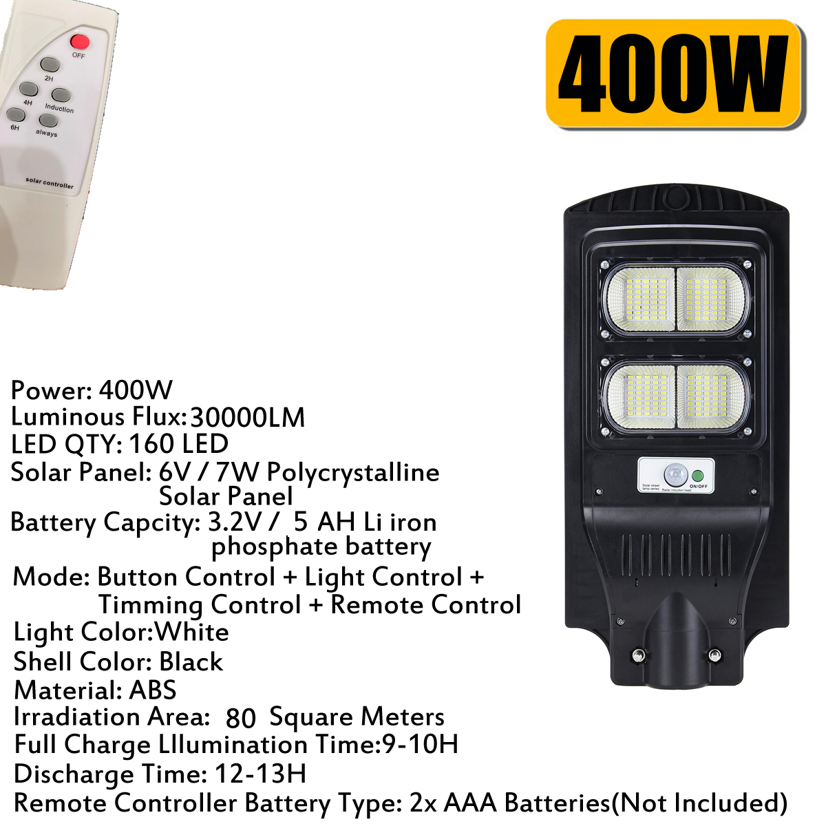 Solar-Power-80160240320LED-Street-Light-Infrared-Motion-Sensor-Outdoor-Wall-Lamp-1618780-4