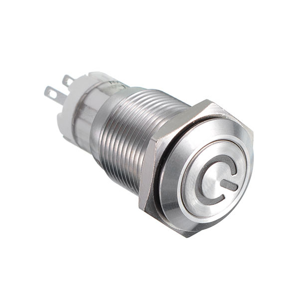 16MM-6V12V24V110V220V-Waterproof-Self-Reset-Stainless-Steel-Metal-Button-Switch-With-White-LED-Light-1087400-1