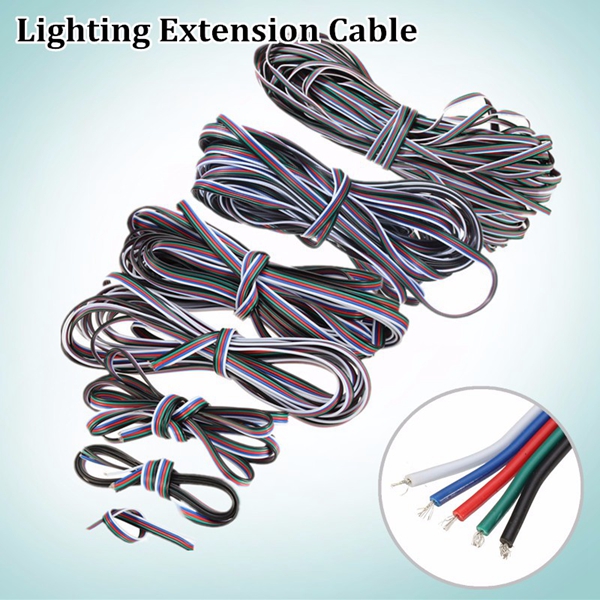 1M-50M-5-Pin-Extension-Cable-Line-Cord-Wire-For-35285050-RGBW-LED-Strip-Light-1050044-1
