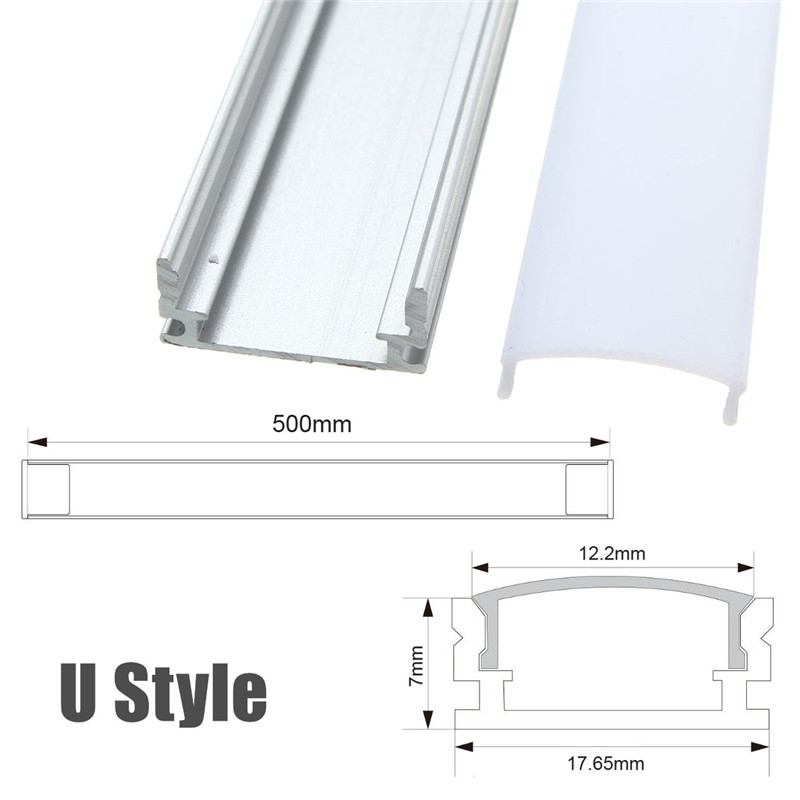 1X-5X-10X-LUSTREON-50CM-Aluminum-Channel-Holder-For-LED-Strip-Light-Bar-Under-Cabinet-Lamp-1199458-6