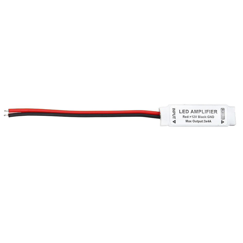 4-pin-12V-12A-144W-Mini-Portable-RGB-LED-Strip-Amplifier-for-50503528-SMD-Strip-1073298-2