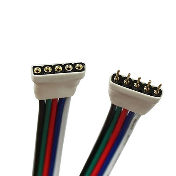 5-Pin-Male-Female-Connector-Cable-Wire-For-RGBW-SMD5050-LED-Flexible-Strip-Light-1111483-2