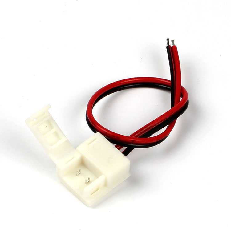 8mm10mm-Width-One-Terminal-Connector-with-Wire-Waterproof-for-Single-Color-LED-Strips-1087427-1