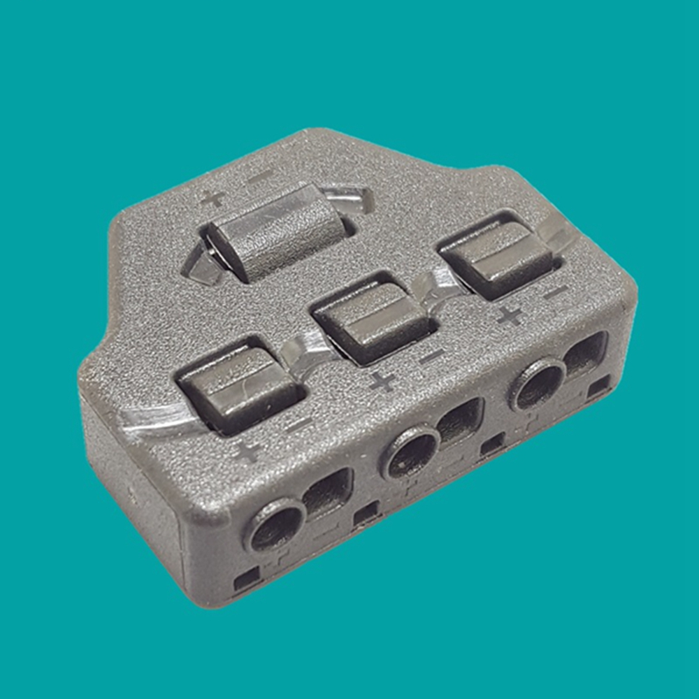 One-in-three-out-Two-Pole-Branch-Terminal-Connector-Parallel-Connection-1755688-5