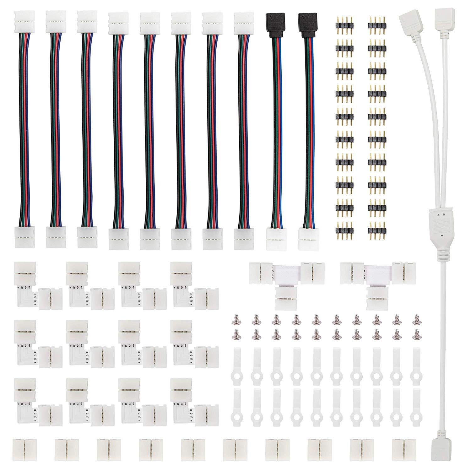 RGB-LED-Strip-Connector-Kit-for-10mm-4Pin-5050-Includes-8-Types-of-Solderless-Accessories-Provides-M-1613391-1