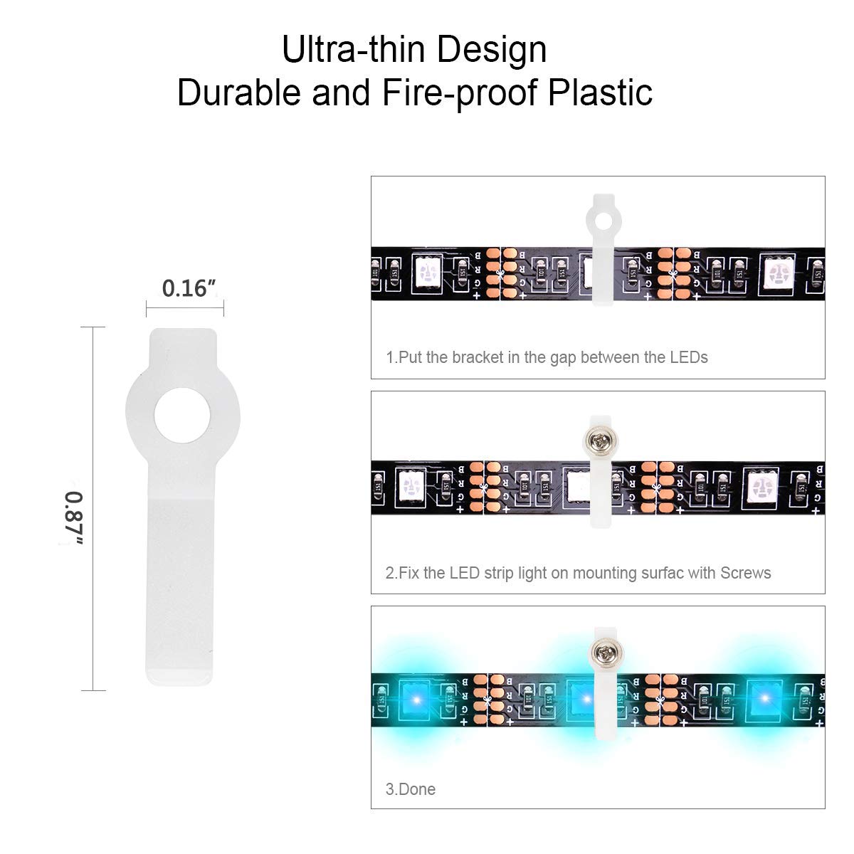 RGB-LED-Strip-Connector-Kit-for-10mm-4Pin-5050-Includes-8-Types-of-Solderless-Accessories-Provides-M-1613391-8