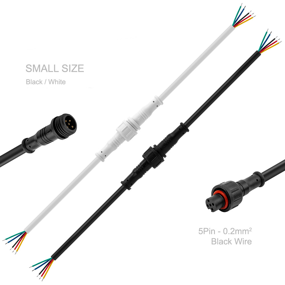 Small-Size-2A-24AWG-Female-And-Male-Waterproof-IP67-Cable-Wire-Connector-for-5-Pin-LED-Strip-Light-1456559-1
