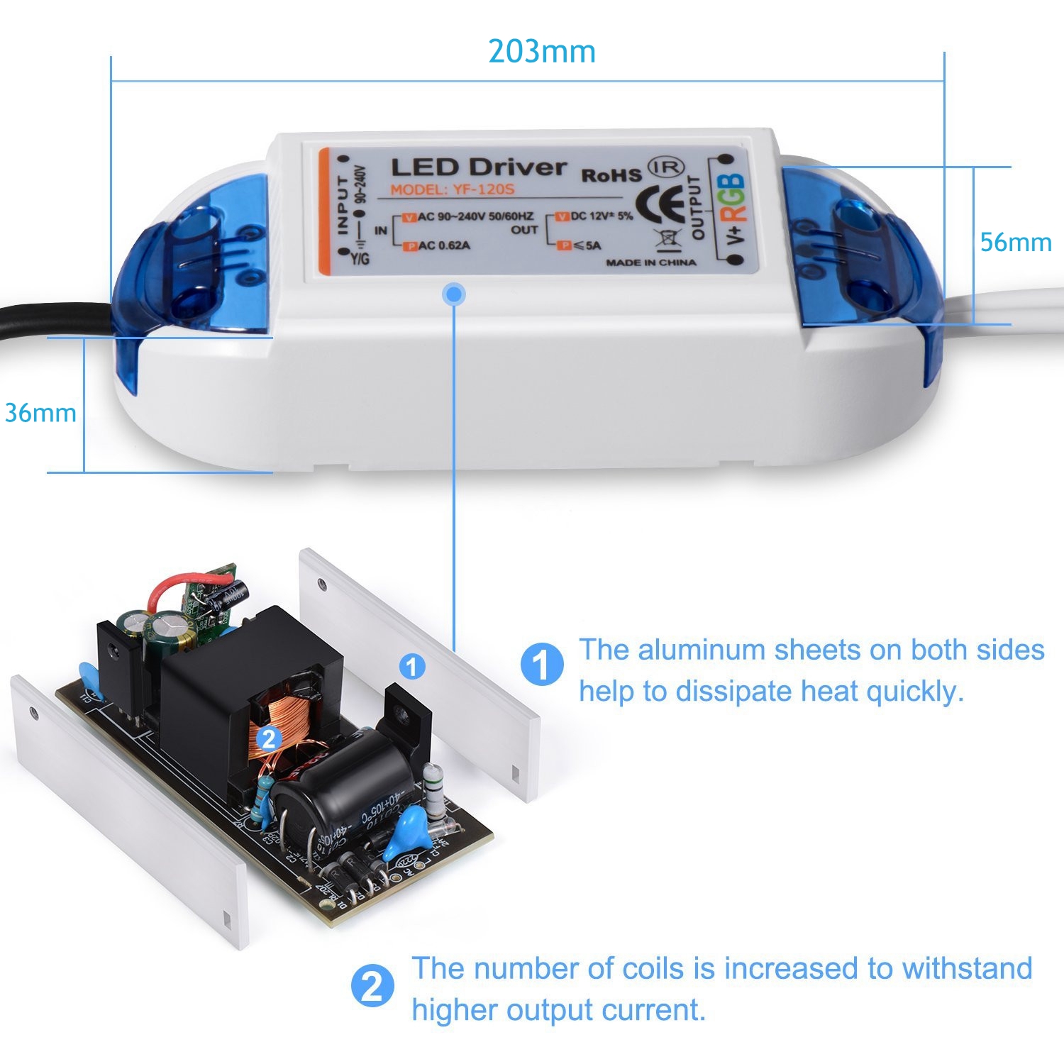 ZX-AC90-240V-To-DC12V-5A-60W-Power-Adpter-LED-Driver-with-24-Keys-Remote-Control-for-RGB-Strip-Light-1199863-5