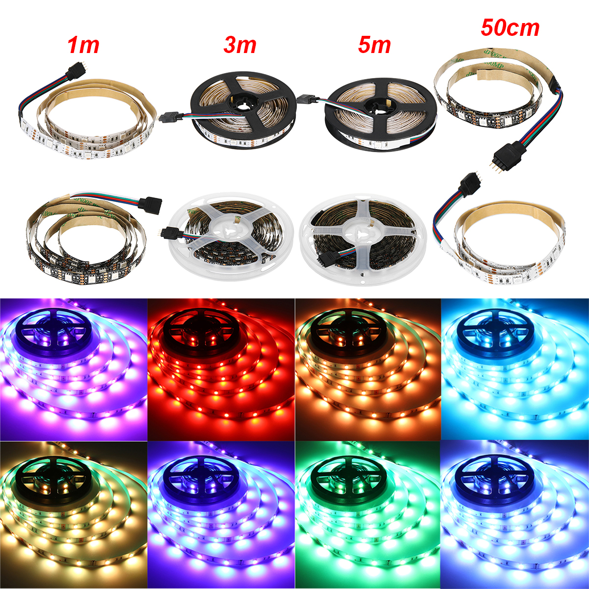 05M1M3M5M-Waterproof-5050-RGB-LED-Strip-Light-Kit-Color-Changing-Tape-Under-Cabinet-Kitchen-Lighting-1697005-2