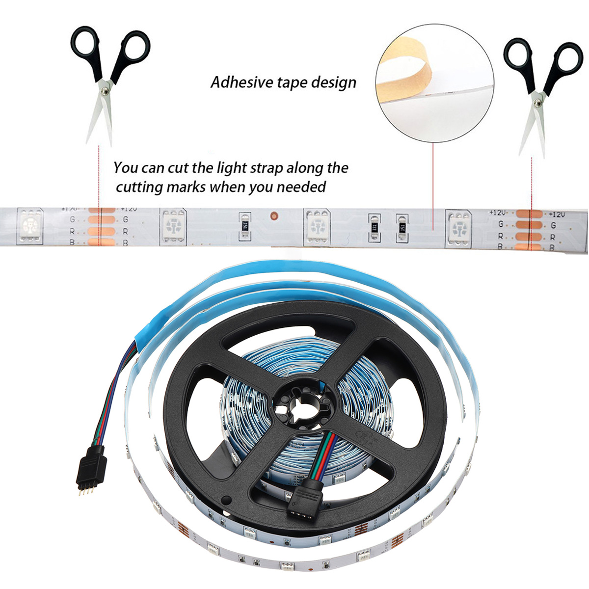 05M1M3M5M-Waterproof-5050-RGB-LED-Strip-Light-Kit-Color-Changing-Tape-Under-Cabinet-Kitchen-Lighting-1697005-3