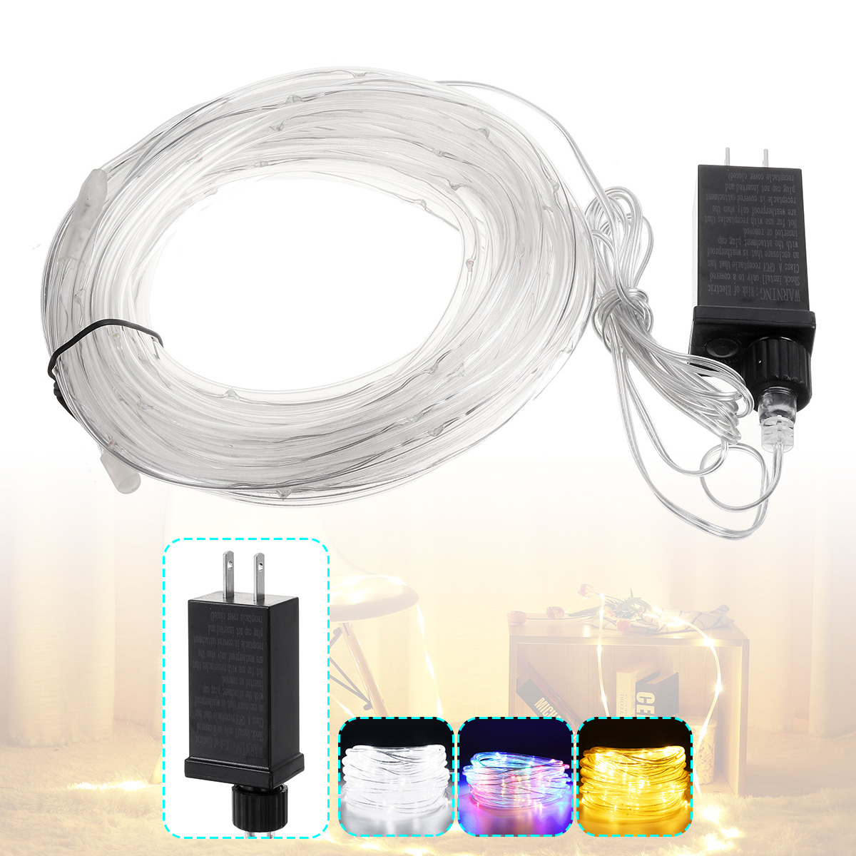 10M-100LED-Outdoor-Tube-Rope-Strip-String-Light-RGB-Lamp-Xmas-Home-Decor-Lights-with-US-Plug-1795568-1