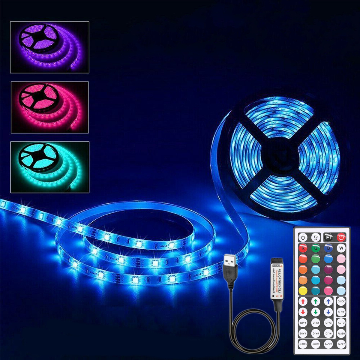 1M2M3M4M5M-5050-RGB-LED-Strip-Light-USB-Power-Color-Changing-Tape-Cabinet-Lamp44Keys-Remote-Control-1680862-8