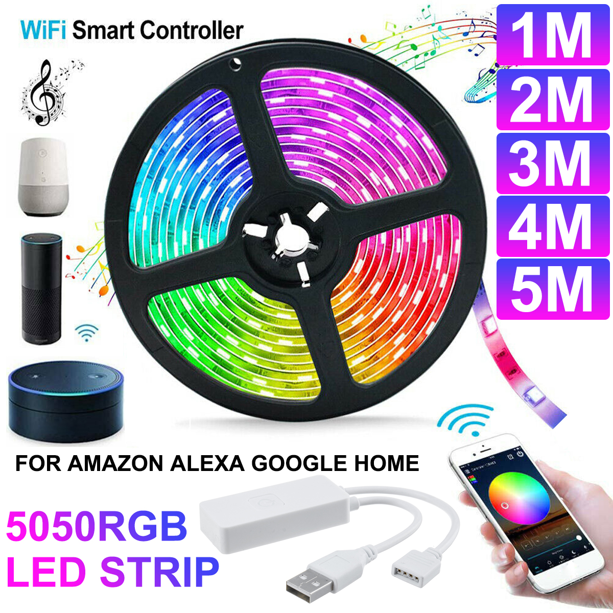 1M2M3M4M5M-WiFi-Smart-RGB-LED-Strip-Light-APP-Control-Flexible-Lamp-Work-with-Amazon-Alexa-Google-Ho-1705637-1