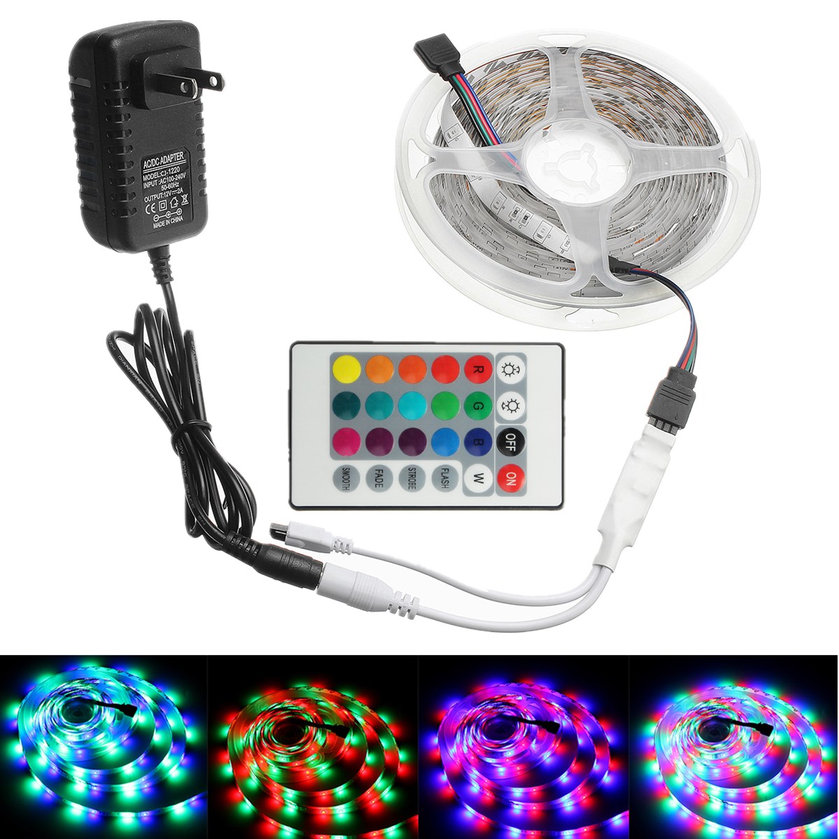 2M-3M-5M-10M-8mm-DC12V-Waterproof-RGB-LED-Light-Strip-Remote-Controller-Outdoor-Indoor-KTV-Hotel-Hom-1578345-1