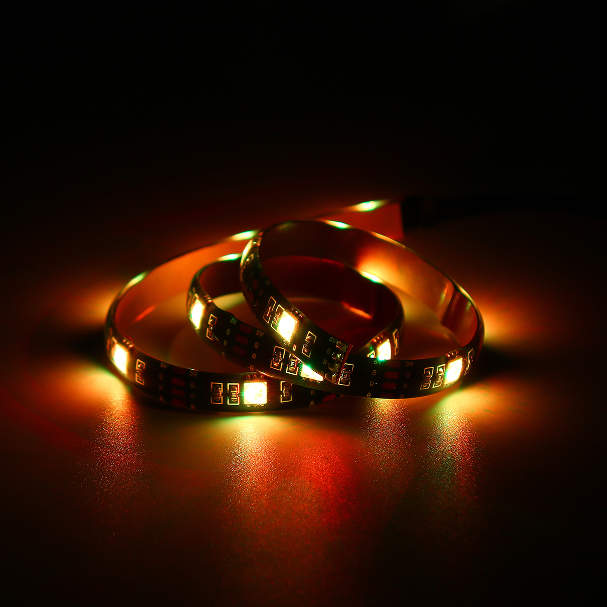2PCS-50CM-DC5V-USB-Powered-LED-Strip-Light-Waterproof-5050-RGB-Computer-TV-Backlight-Kit--Remote-Con-1731631-10