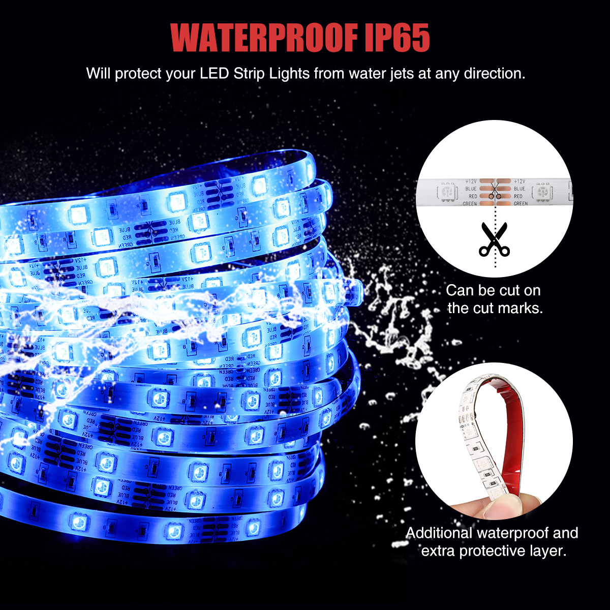 2PCS-5M-LED-Strip-Light-IP65-5050-RGB-Flexible-TV-Backlight-DC12V-With-44Keys-Remote-Control--Power--1705575-3