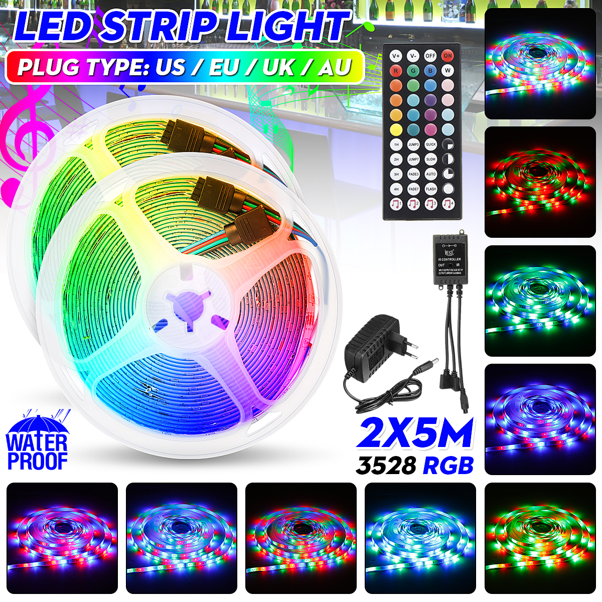 2x5M-Music-Sound-Activated-LED-Strip-Light-Waterproof-3528-RGB-Tape-Under-Cabinet-Kitchen-Lamp-Set---1730238-1