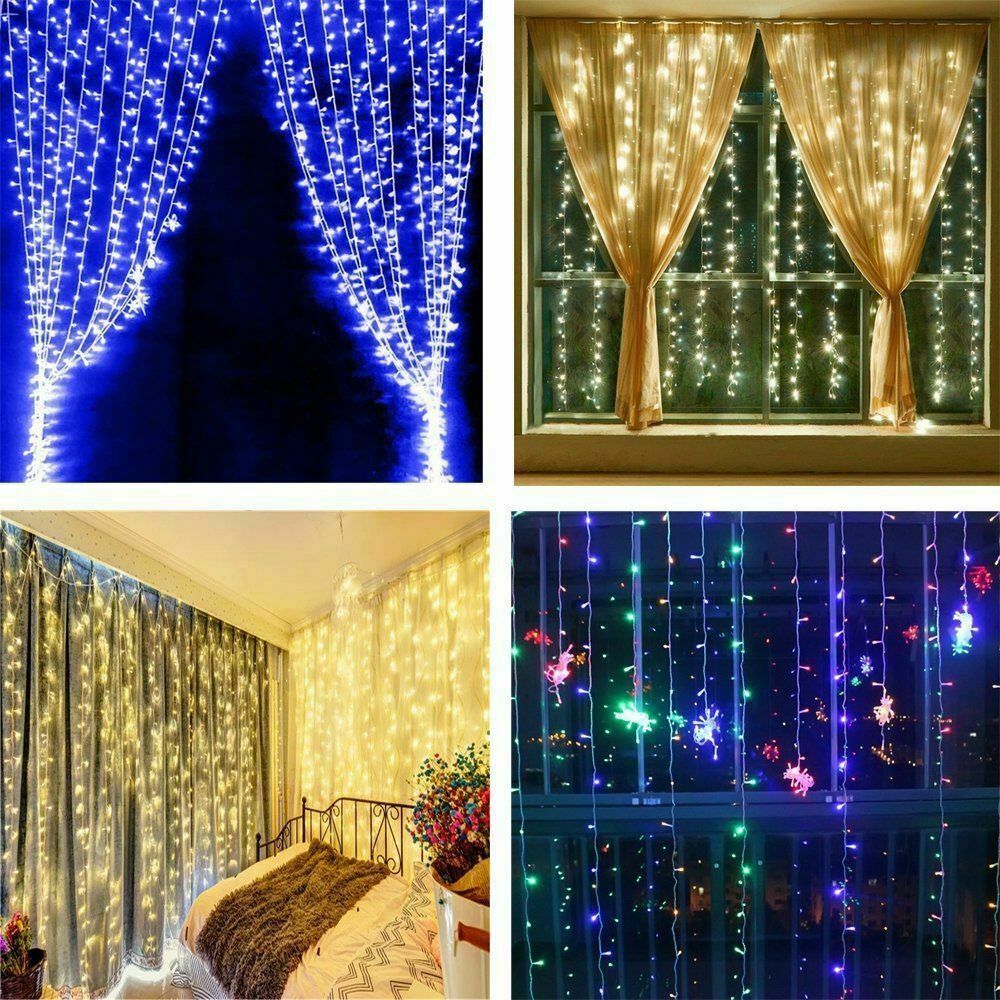300LED-USB-Remote-Curtain-Lights-Decor-Fairy--Lamp-Window-Colorful-New-Year-1691626-3