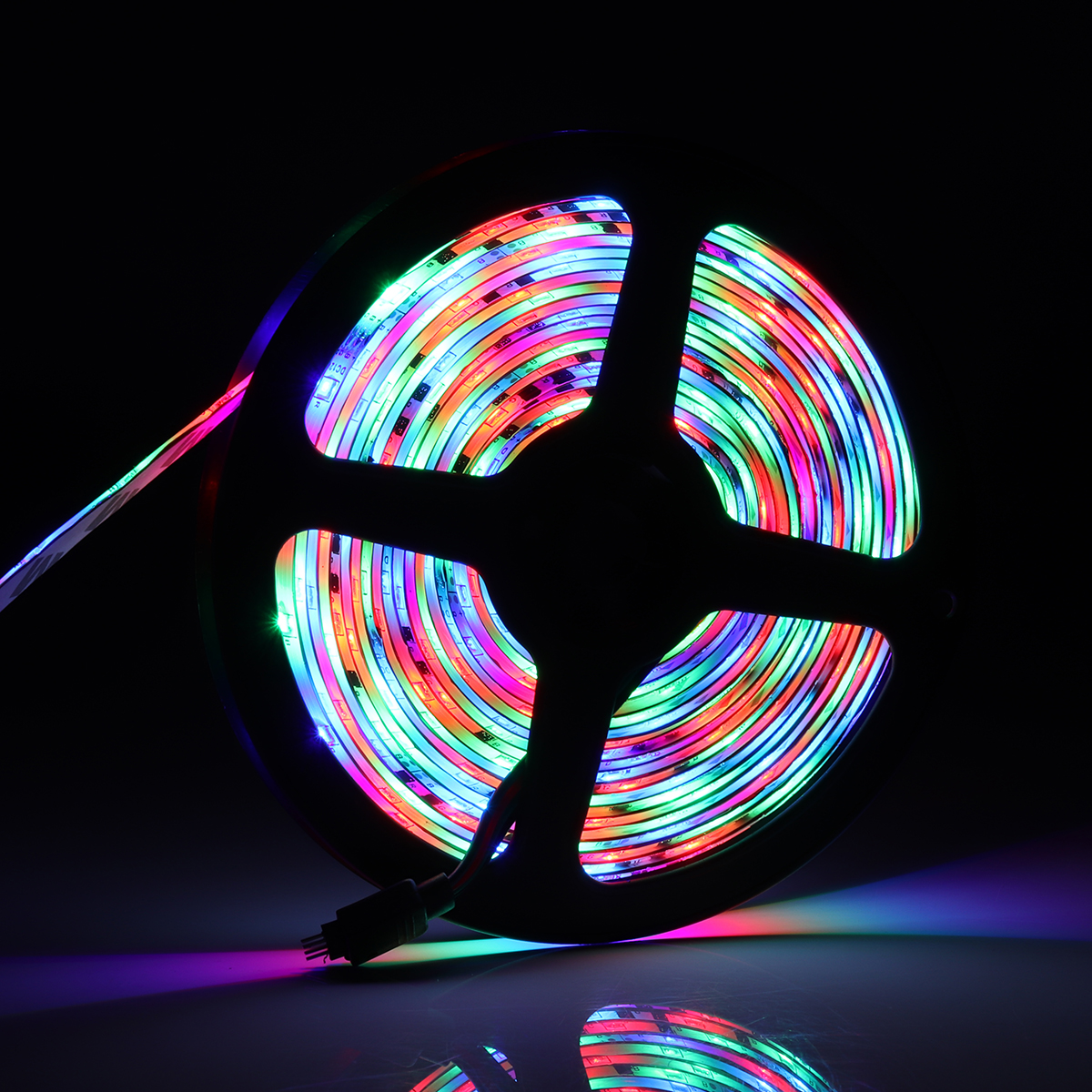 5M-3528-Waterproof-RGB-Flexible-LED-Strip-LightIR-Controller44Keys-Remote-ControlEU-US-Plug-1359841-9