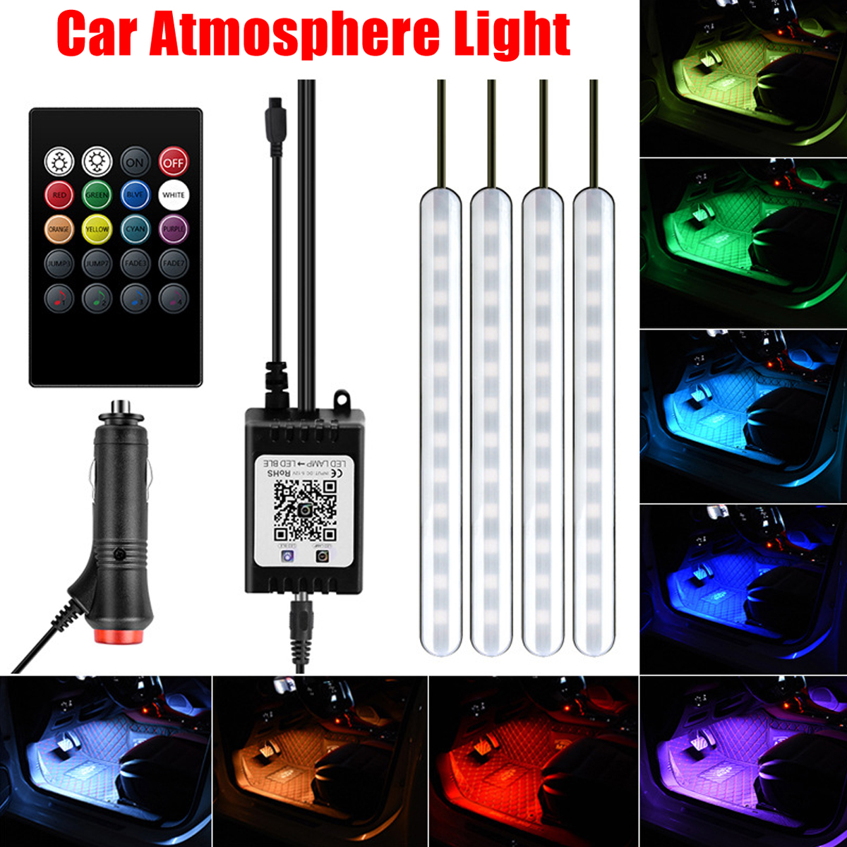 DC12V-10W-Car-Atmosphere-Light-USB-Colorful-Music-Voice-Control-LED-Rigid-Strip-Lamp--Remote-Control-1651600-1