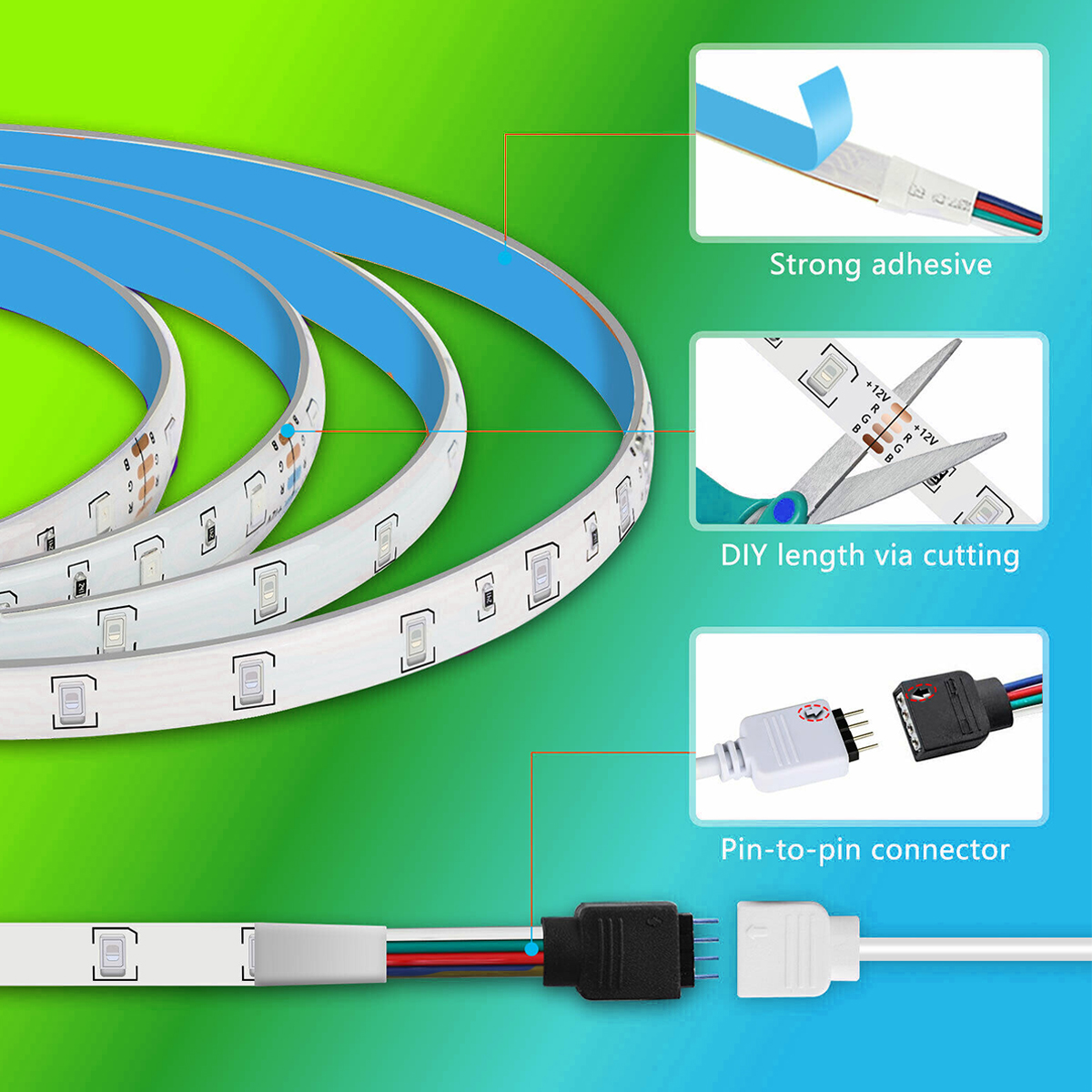 DC12V-3X5M10M-LED-Strip-Light-Non-waterproof-3528-RGB-Tape-Lamp-for-Room-TV-Party-Bar--Remote-Contro-1729474-6
