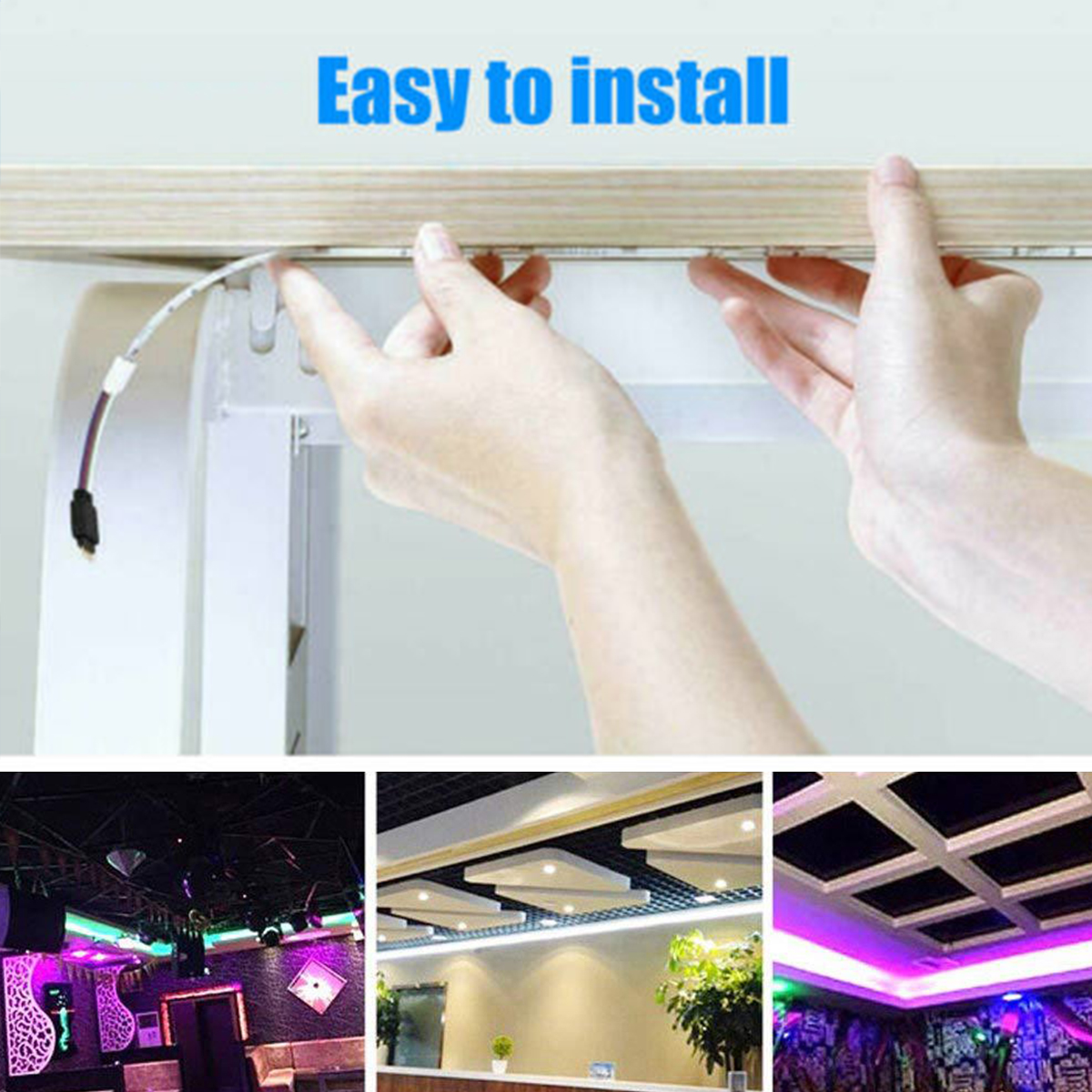 DC12V-3X5M10M-LED-Strip-Light-Non-waterproof-3528-RGB-Tape-Lamp-for-Room-TV-Party-Bar--Remote-Contro-1729474-8