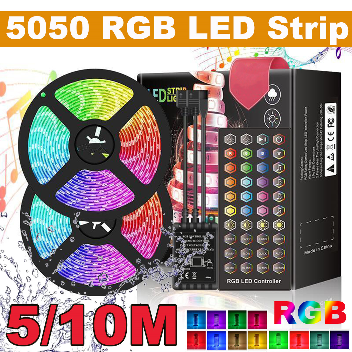 DC12V-5M-10M-5050-RGB-LED-Strip-Light-Kit-Waterproof-Home-Decorative-Lamp--Power-Adapter--Remote-Con-1663835-1