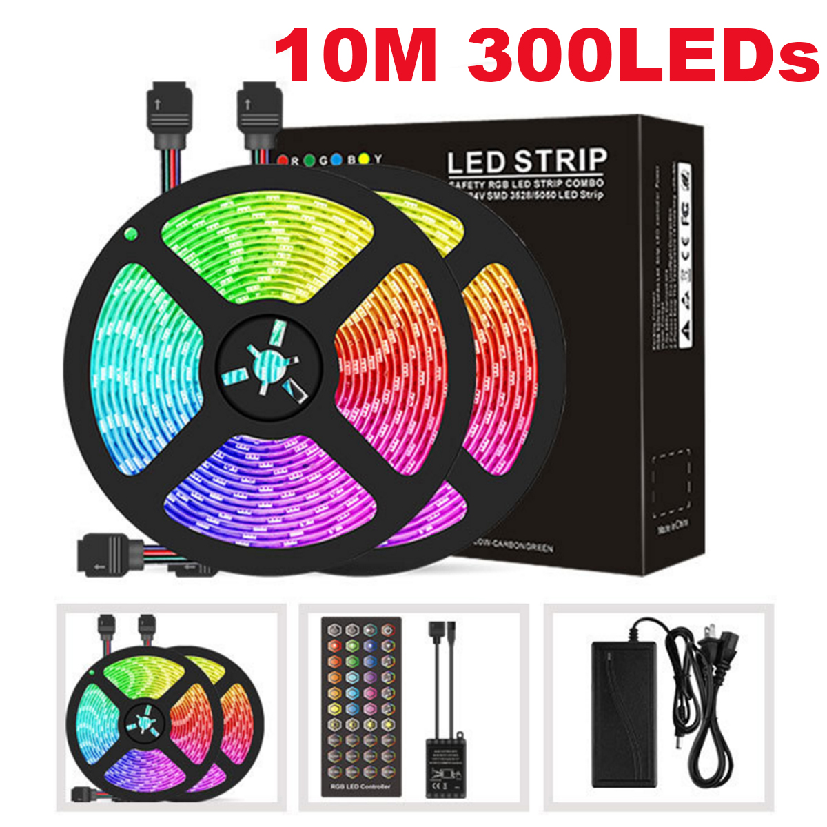 DC12V-5M-10M-5050-RGB-LED-Strip-Light-Kit-Waterproof-Home-Decorative-Lamp--Power-Adapter--Remote-Con-1663835-3