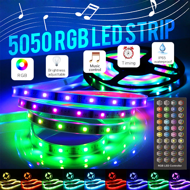 DC12V-5M10M-5050-RGB-Timer-Function-LED-Strip-Light-Waterproof-With-40kEYS-Remote-Control--Music-Con-1619911-2