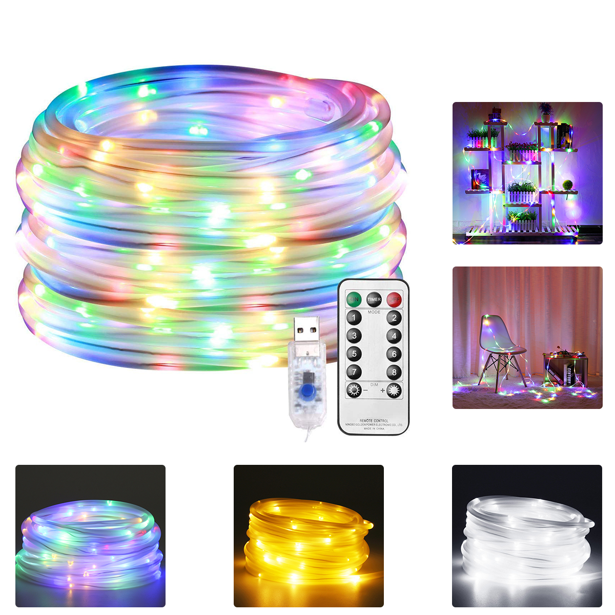 DC37-5V-10M-100LED-Outdoor-Tube-Rope-Strip-String-Light-RGB-Lamp-Xmas-Home-Decor-Lights-1795380-1