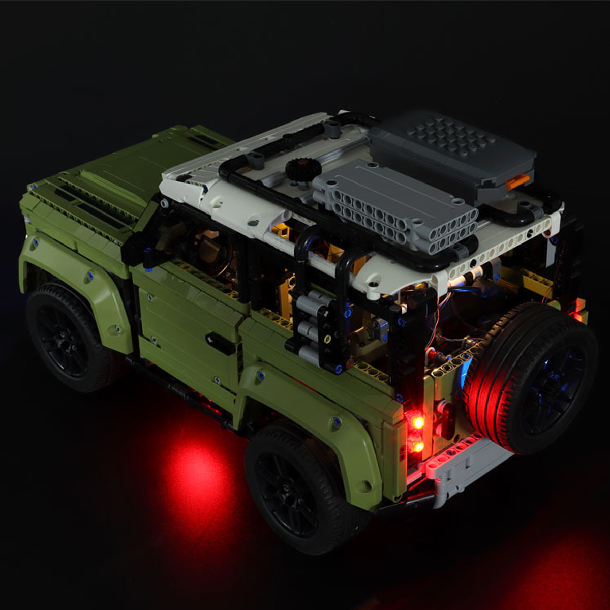 DIY-USB-LED-Strip-Light-Kit-ONLY-For-LEGO-42110-For-Land-Rover-Defender-Car-Bricks-Toy-With-Remote-C-1658165-5