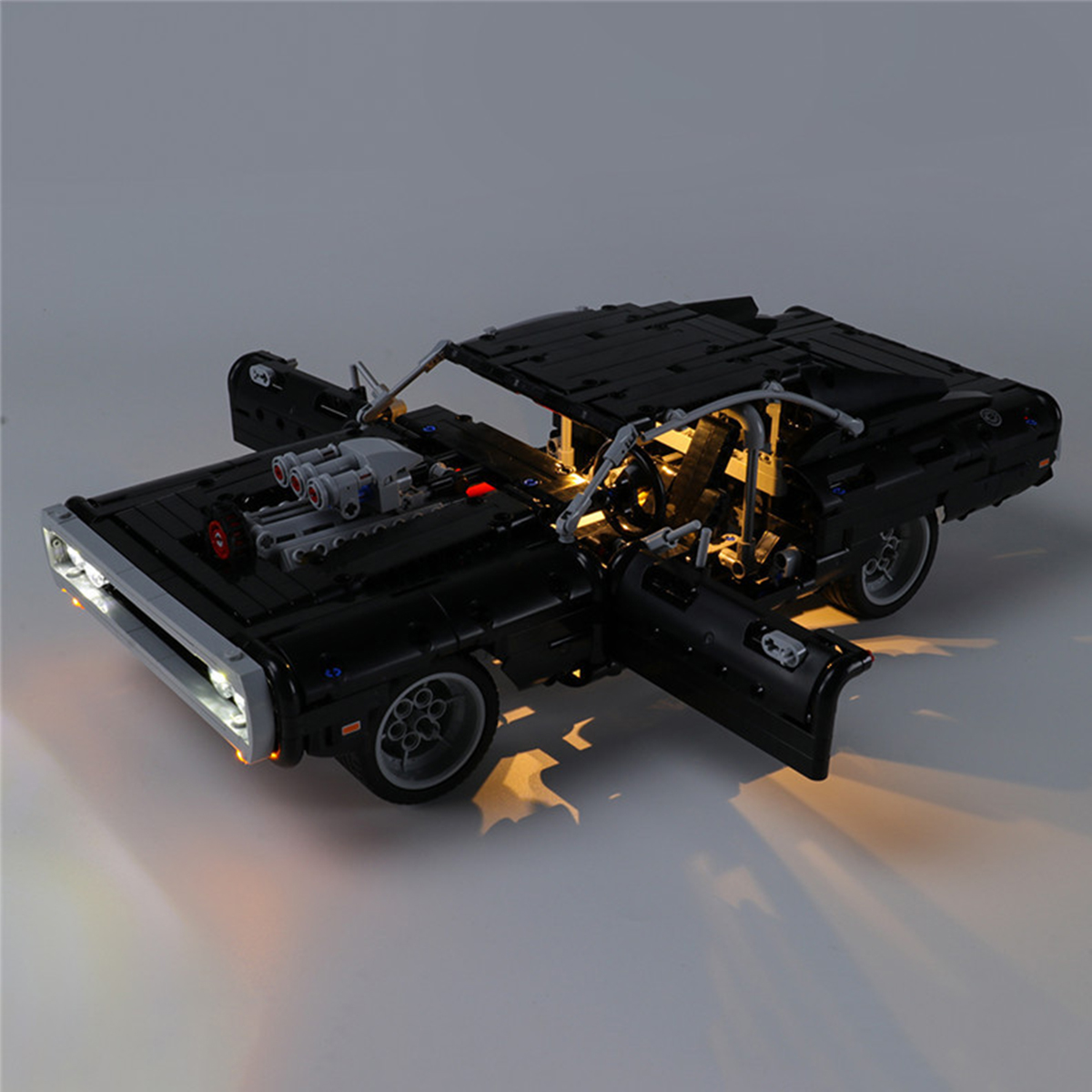 LED-Light-Lighting-Kit-Only-for-LEGO-42111-for-Doms-Dodge-Charger-Car-Bricks-Toy-1721042-3