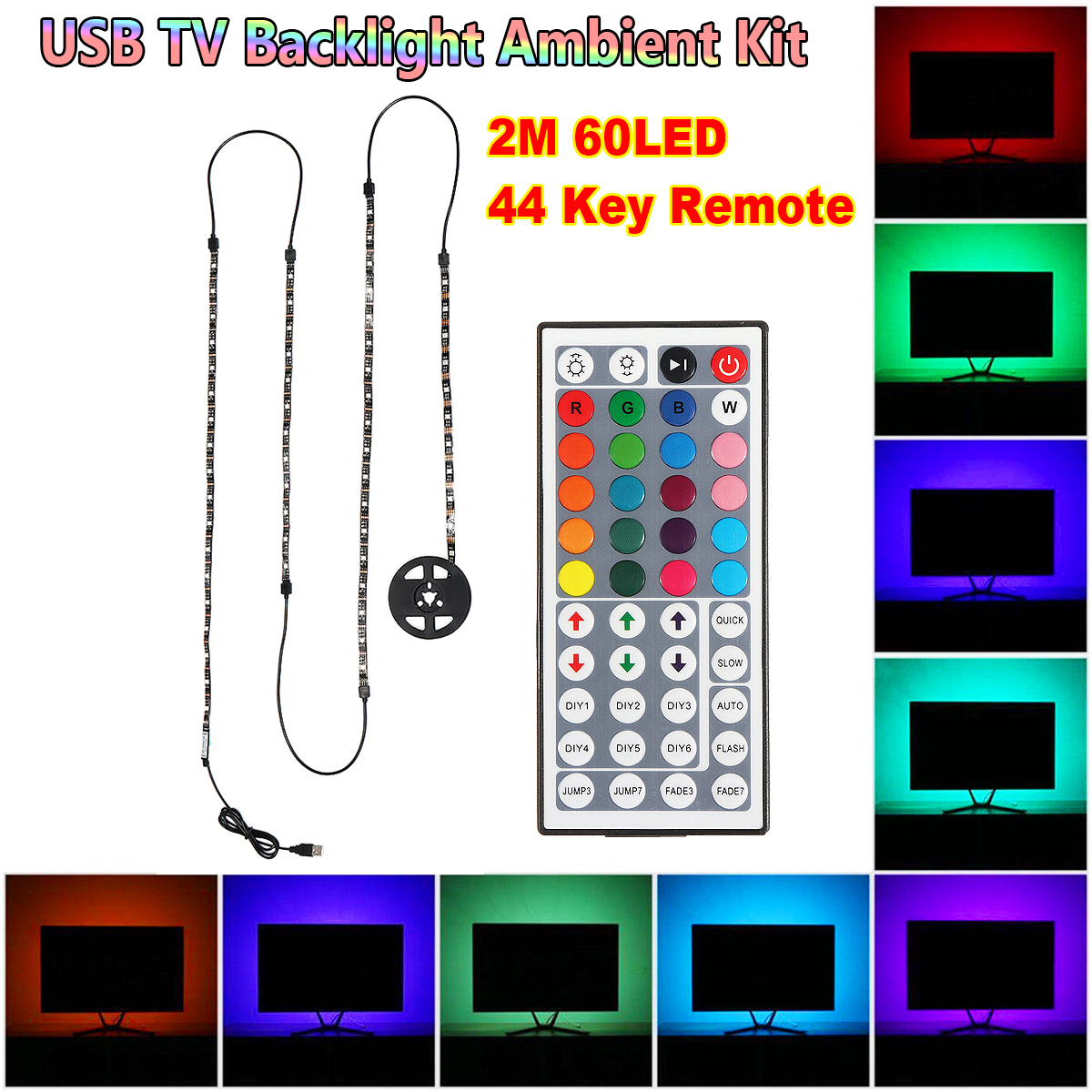 SOLMORE-240CM260CM-USB-LED-TV-Backlight-Strip-Light-Kit-RGB-Monitor-Lamp--44keys-Remote-Control-DC5V-1678939-1