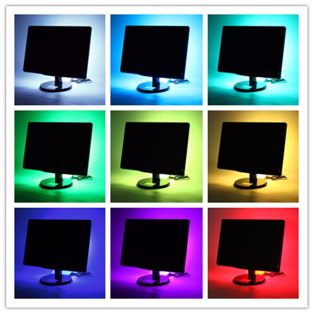 100cm-150cm-200cm-Waterproof-DC5V-USB-5050-RGB-LED-Strip-Tape-TV-Background-Lighting-1117710-3