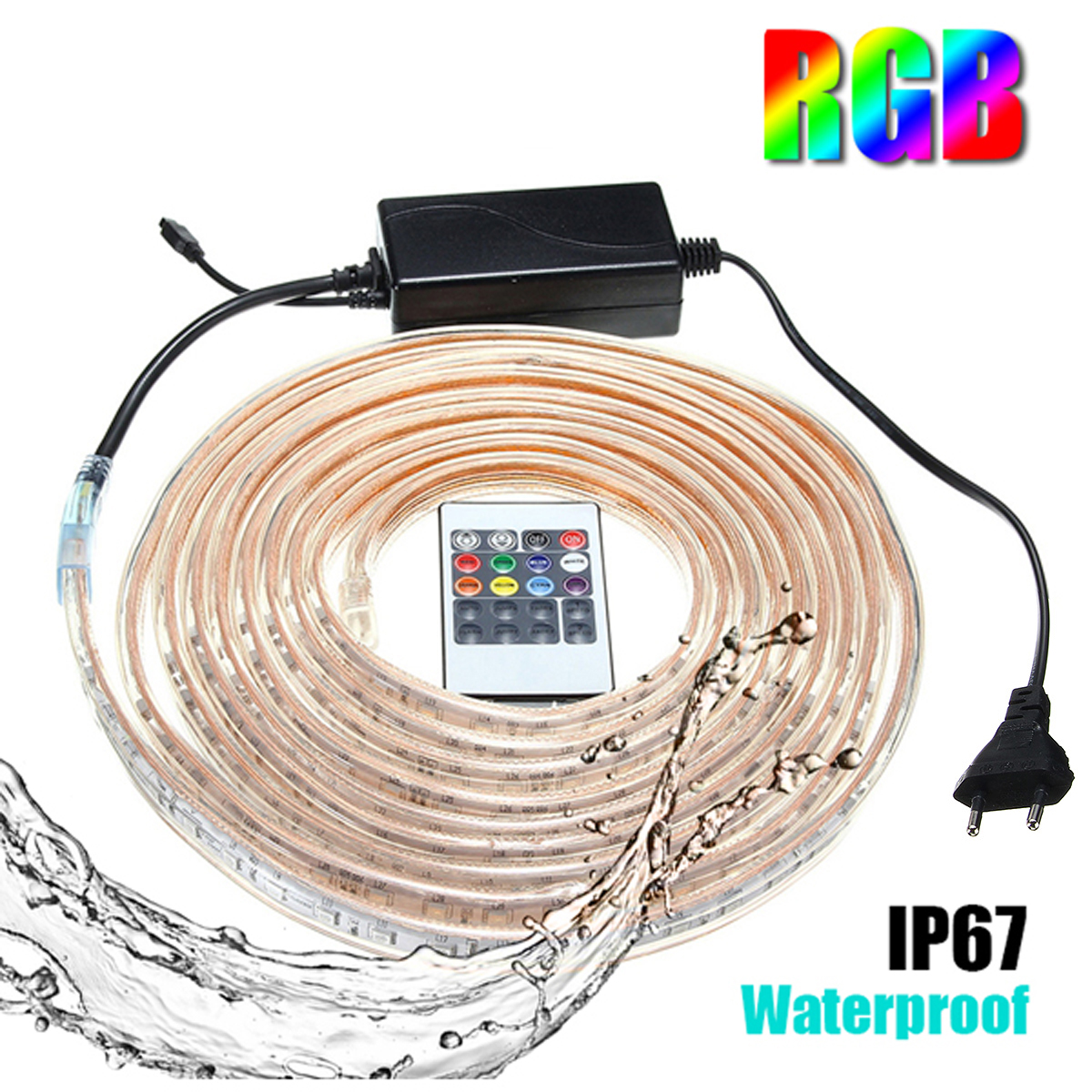 1235M-SMD5050-LED-RGB-Flexible-Rope-Outdoor-Waterproof-Strip-Light--Plug--Remote-Control-AC220V-1124146-2