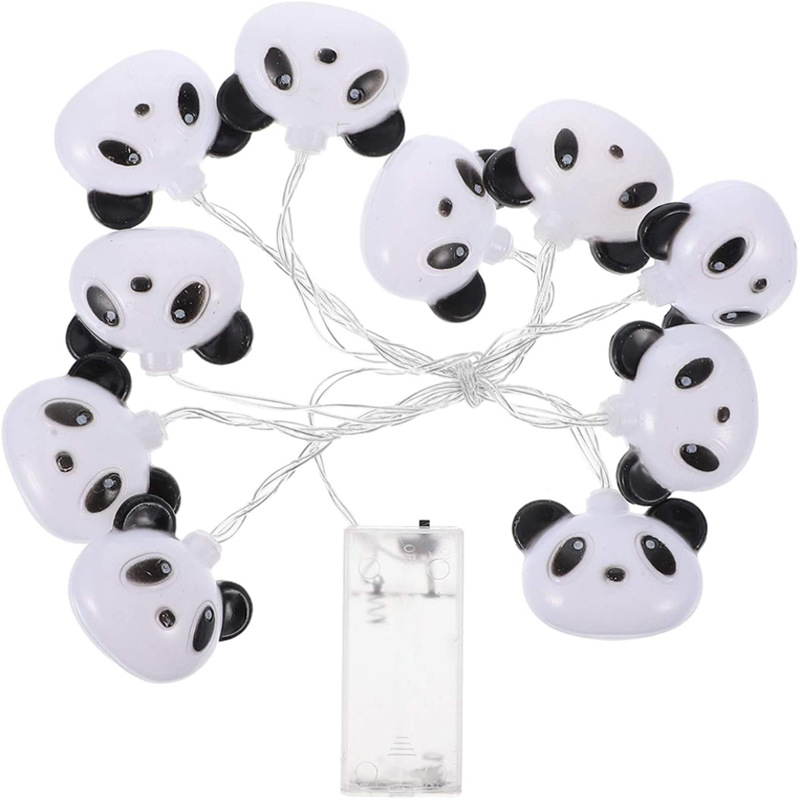 15M-10LED--3M-20LED-Panda-Head-Light-String-Warm-White-Colorful-BatteryUSB-Christmas-Holiday-Party-F-1957030-2