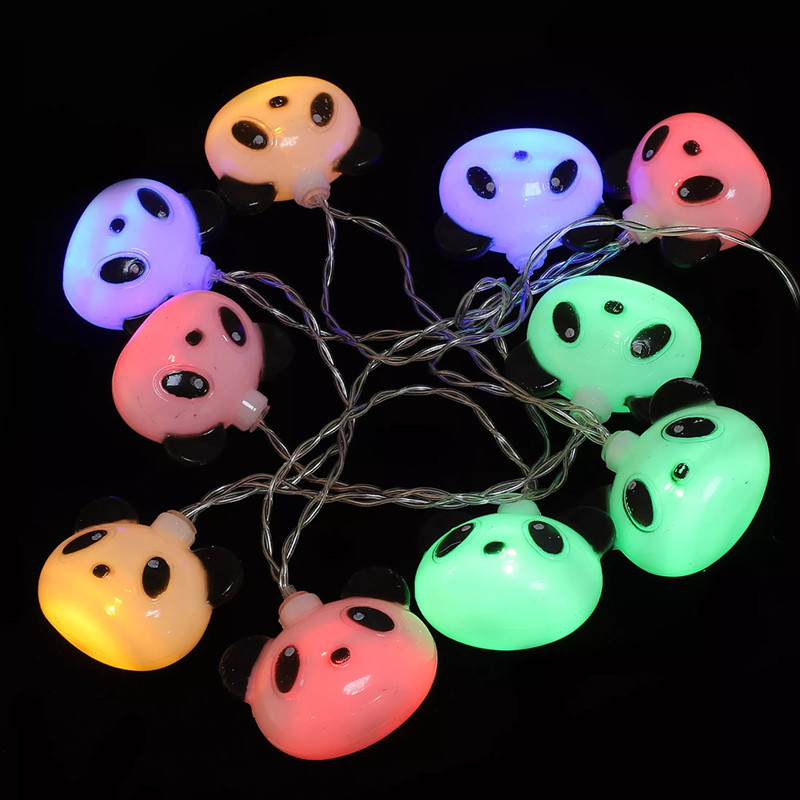 15M-10LED--3M-20LED-Panda-Head-Light-String-Warm-White-Colorful-BatteryUSB-Christmas-Holiday-Party-F-1957030-3