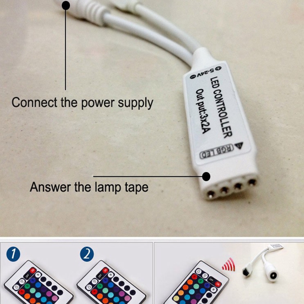 5M-3528-24W-RGB-300-Non-Waterproof-LED-Flexible-Strip-Light-24-Keys-IR-Remote--Power-Adapter-DC12V-1154777-5