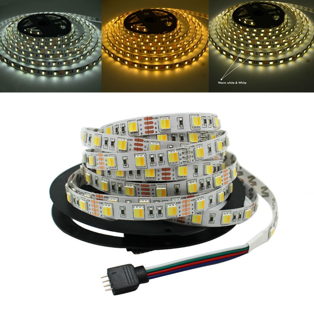 5M-5050-SMD-Double-Color-Temperature-Adjustable-White-Warm-White-Non-waterproof-LED-Flexible-Strip-L-1155682-1