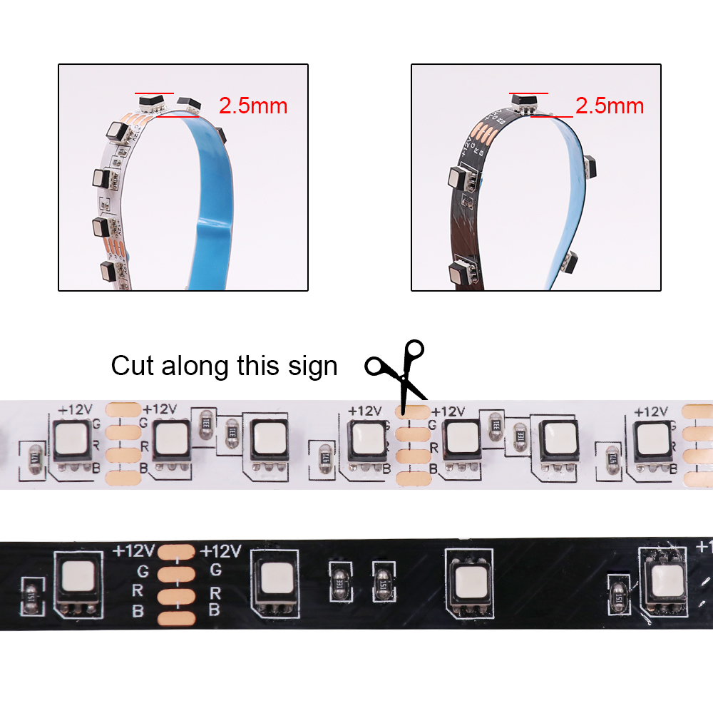 5M-DC12V-8MM-SMD3535-White-Black-PCB-Non-waterproof-RGB-300LED-Strip-Light-for-Indoor-Home-Decoratio-1531497-5