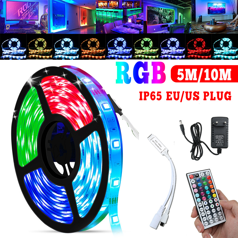 5M10M-Waterproof-String-Light-5V-USB-Tape-Strip-Lamp-RGB-20-Colors--IR-Remote-1763834-1