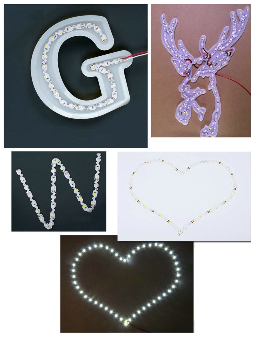 6mm-Width-Non-waterproof-S-Shape-2835-DC12V-5M-Bendable-DIY-LED-Strip-Light-Channel-Letters-Advertis-1588907-6