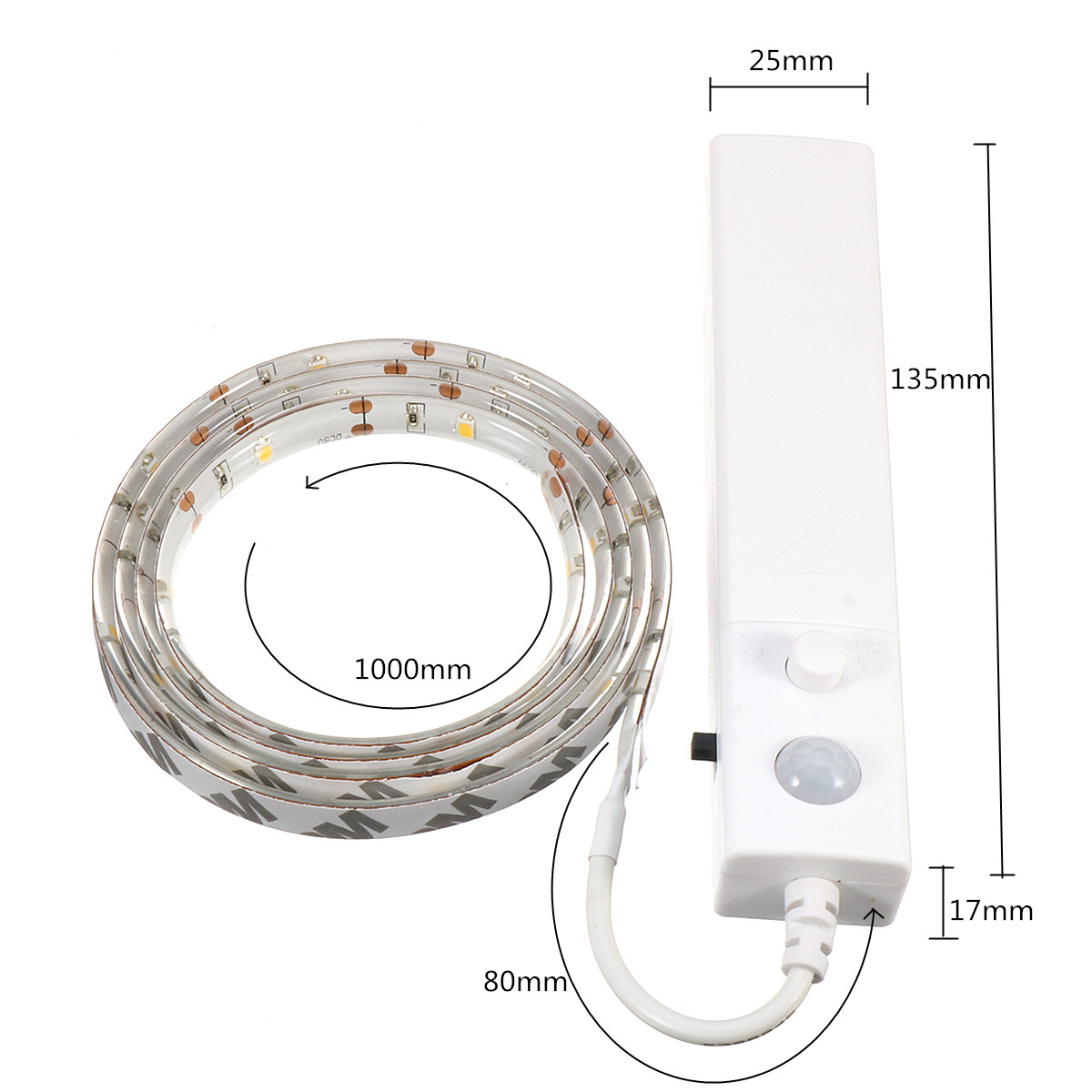 Battery-Operated-1M-LED-Wireless-PIR-Motion-Sensor-Wardrobe-Cabinet-Strip-Light-1148940-5