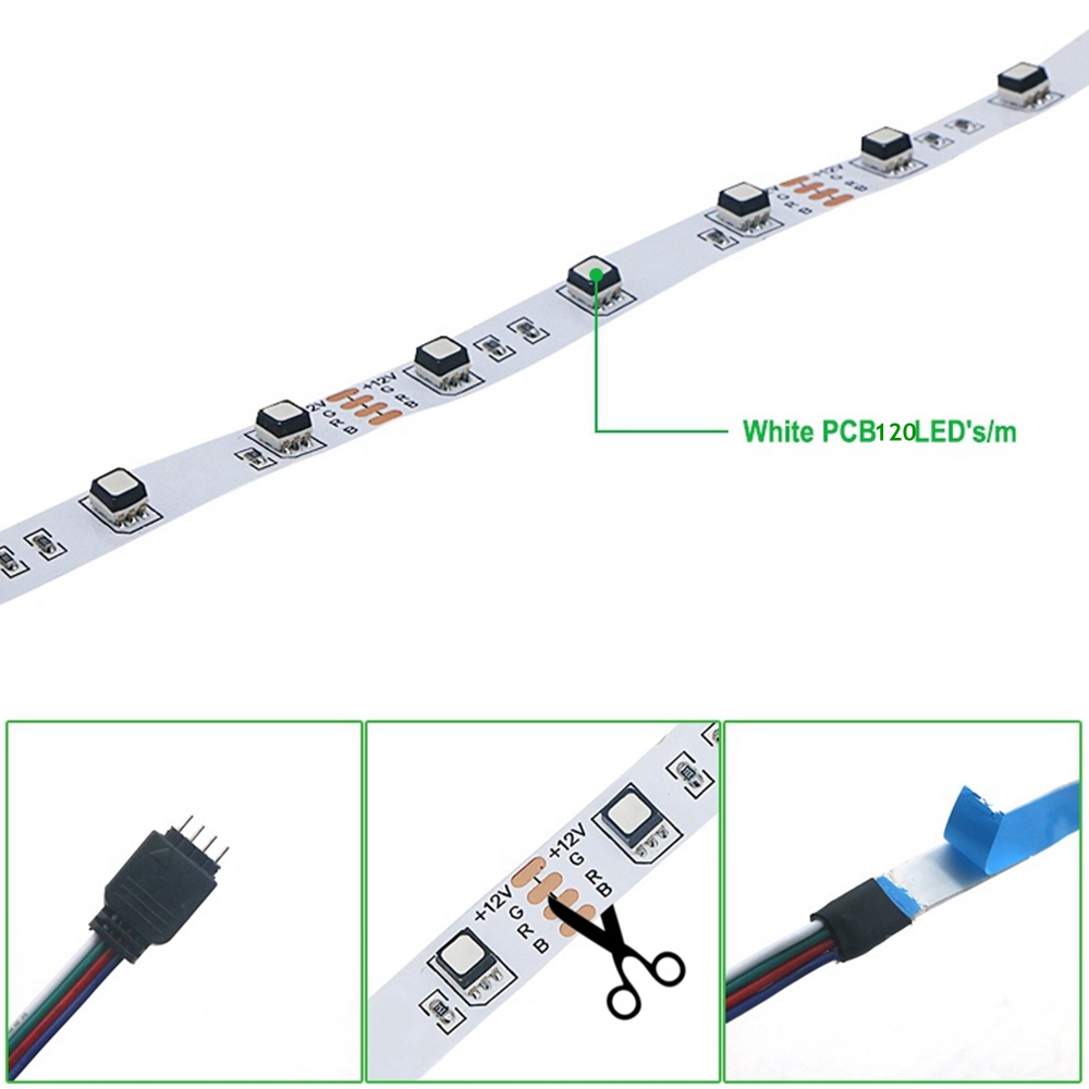 High-Brightness-BlackWhite-PCB-SMD3535-120LEDm-RGB-Color-Changeable-LED-Strip-Light-DC12V-for-Indoor-1531628-6