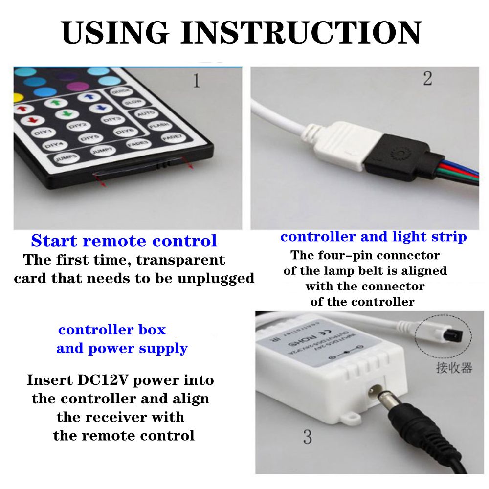 LED-Strip-Non-Waterproof-2A-Power-Supply-101520m-Double-Sided-35-Copper-12V-44-key-Optional-Plug-Mul-1768683-12