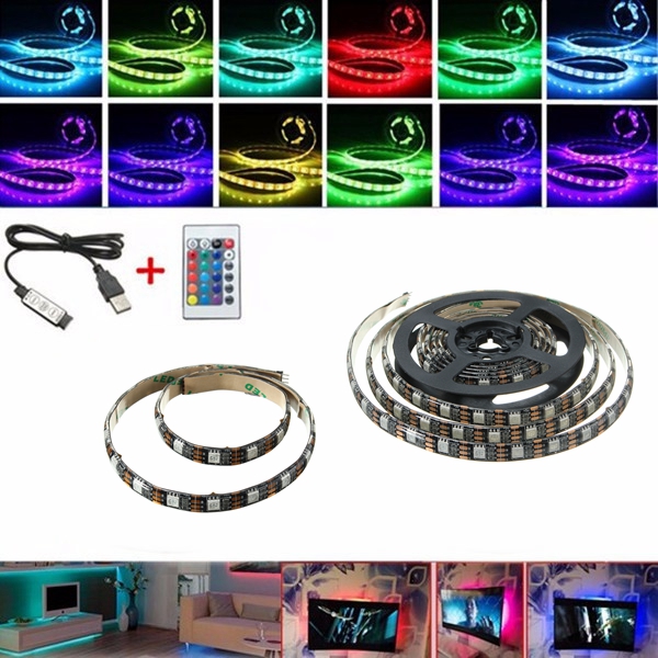 Waterproof-5050-USB-Black-TV-PC-Background-RGB-LED-Strip-Light-Xmas-Decor-Remote-DC5V-1094959-1