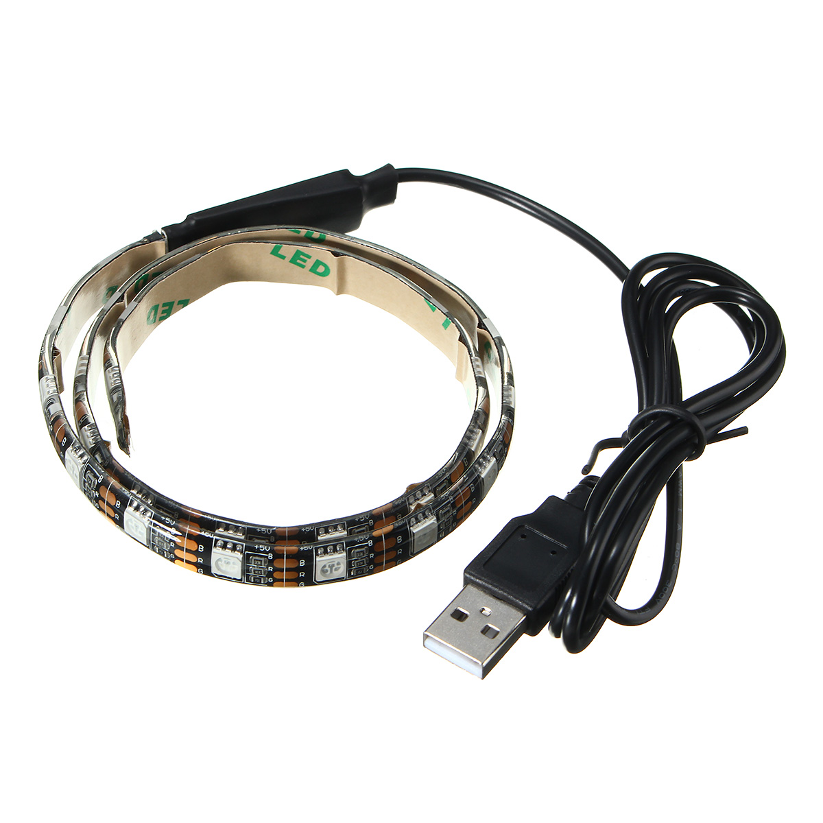 Waterproof-5050-USB-Black-TV-PC-Background-RGB-LED-Strip-Light-Xmas-Decor-Remote-DC5V-1094959-2
