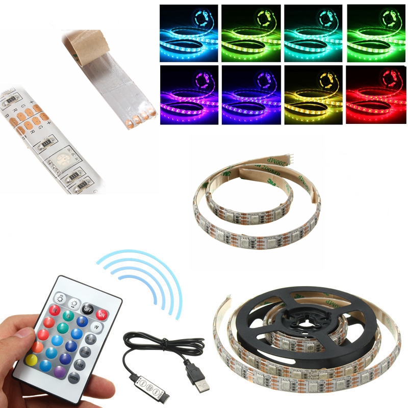 Waterproof-USB-DC5V-SMD5050-Tape-TV-Background-RGB-LED-Strip-Light-with-Remote-Controller-1094965-1