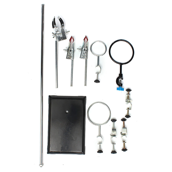 60cm-Height-Laboratory-Iron-Stand-Support-Flask-Condenser-Clamp-Clip-Set-1015781-1