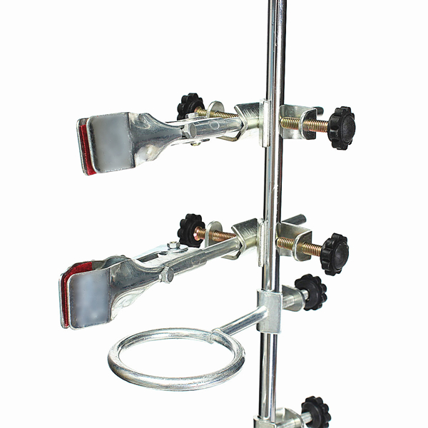 60cm-Height-Laboratory-Iron-Stand-Support-Flask-Condenser-Clamp-Clip-Set-1015781-5